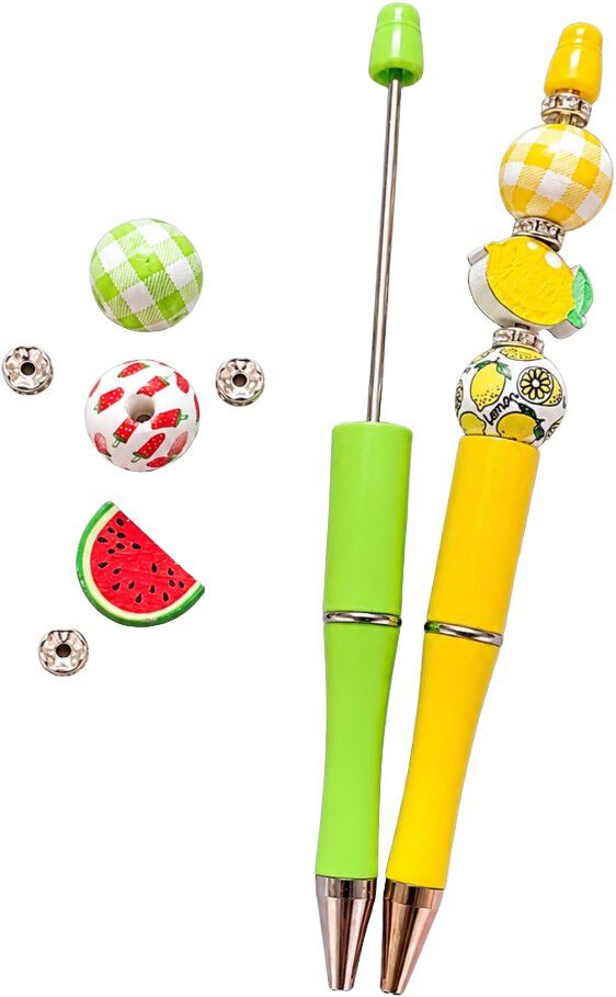 Frugt DIY kuglepenne, 2 stk