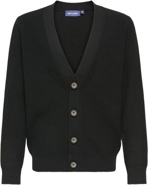 OSJALFI REG LS CARDIGAN KNIT
