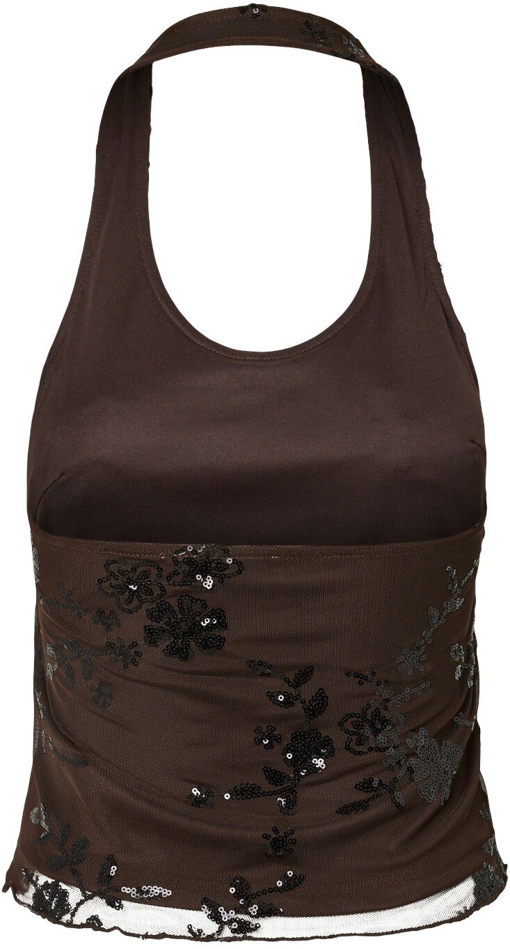 Pcevita Halterneck Top Jrs Bc