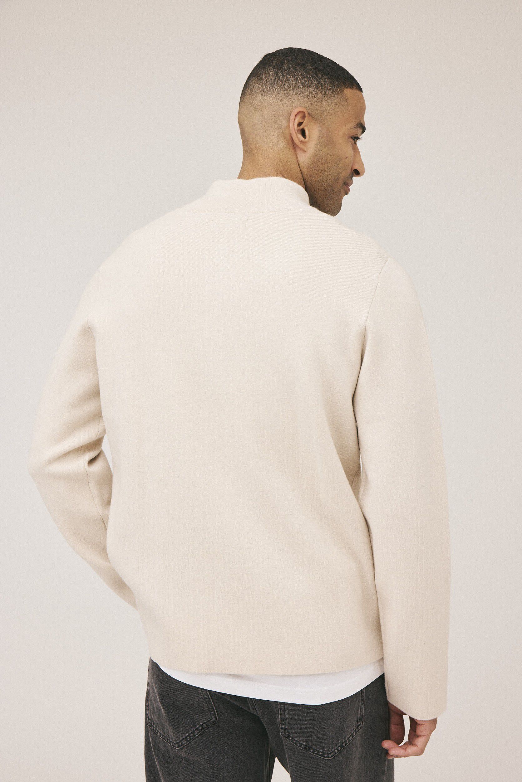 Elo half zip knit - EcoVero