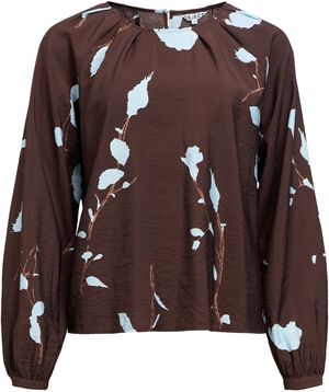 OBJBRIE L/S RE O-NECK TOP 143