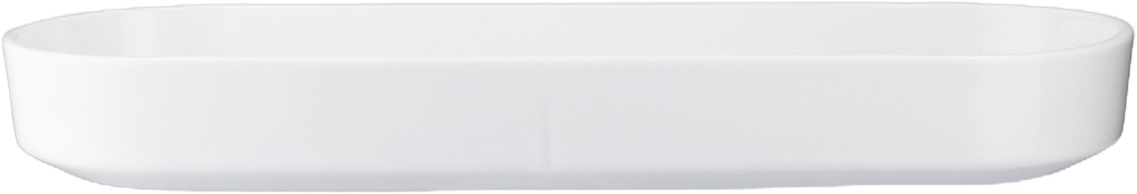 GC Ovalt serveringsfad 34x12 cm hvid