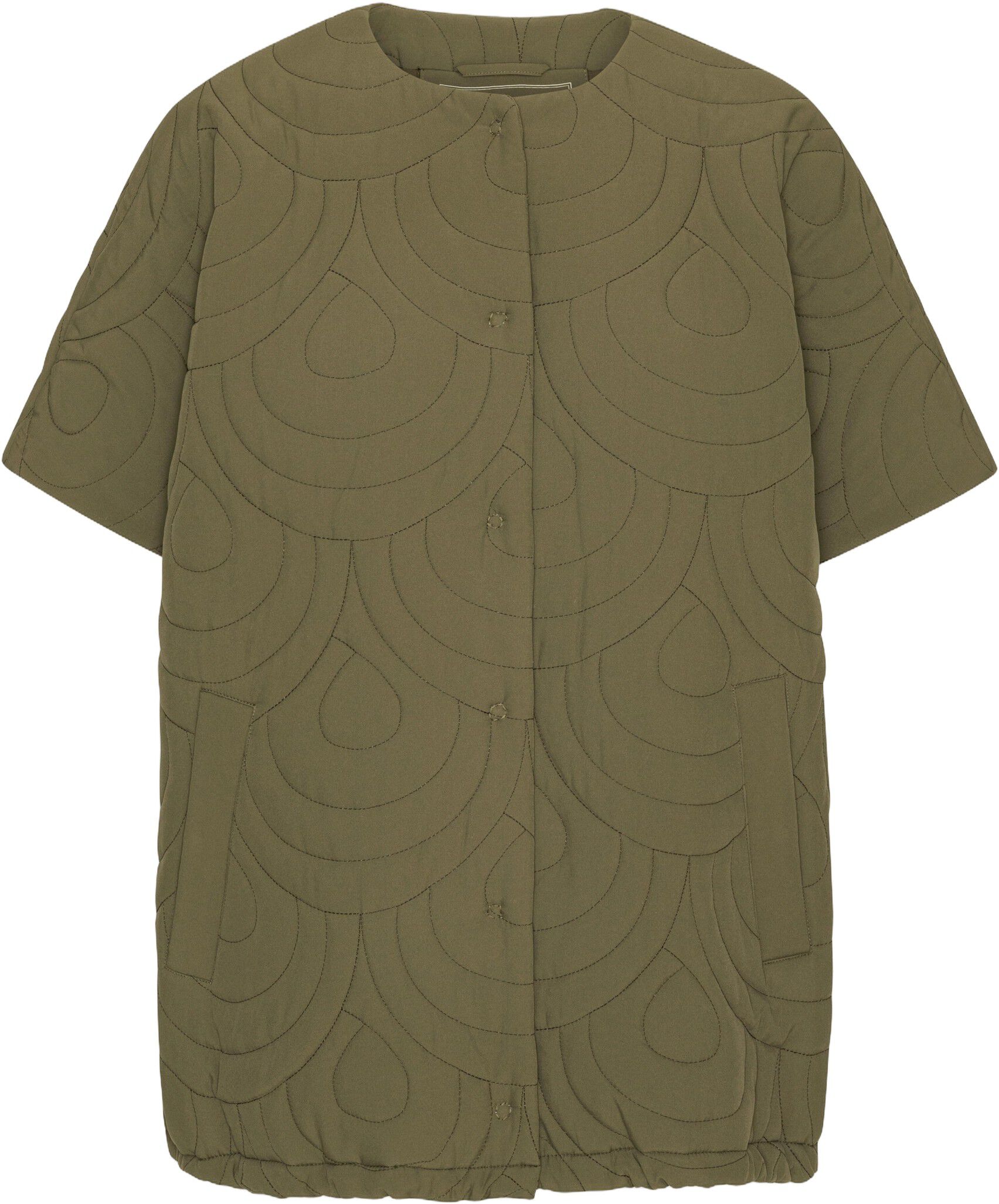 Short Quilted Cape
