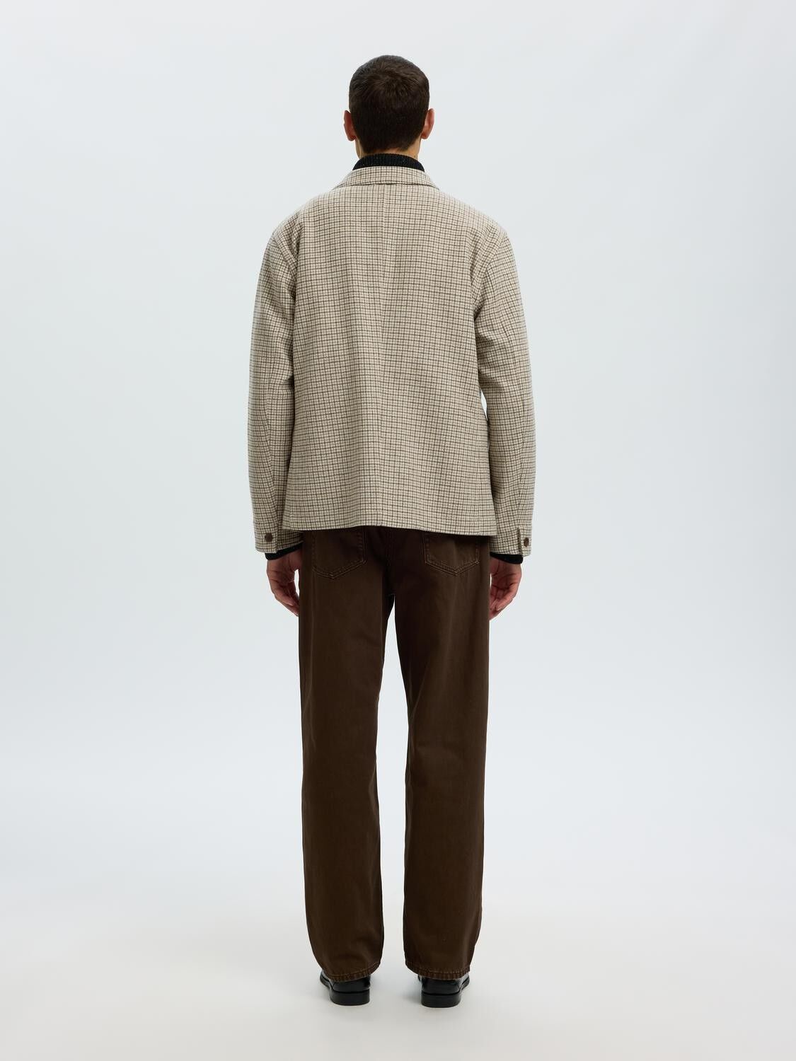 Slm-Landon Wool Blend Hybrid Blazer Noos