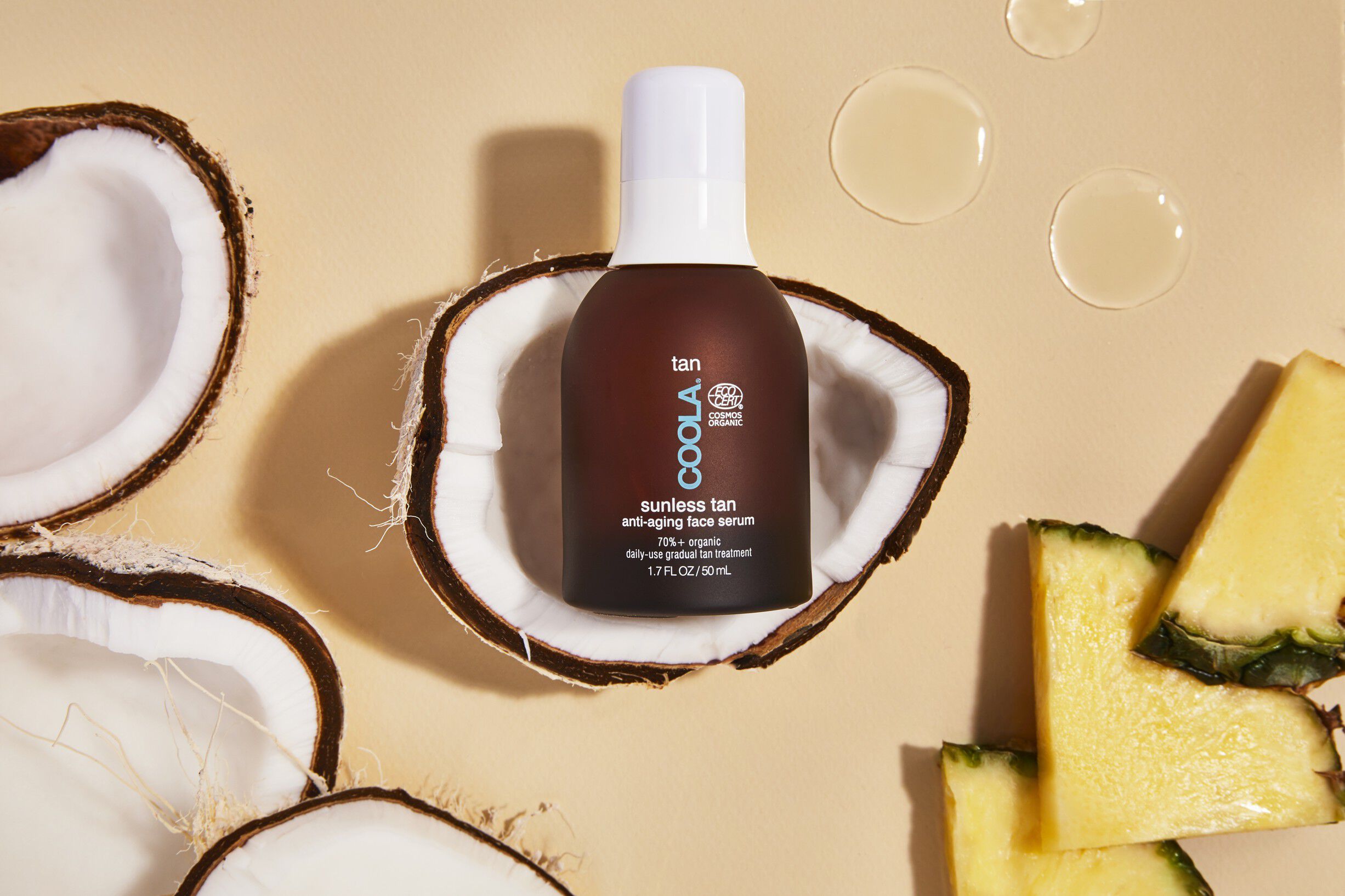 Organic Tan Anti-Aging Face Serum 50 ml.