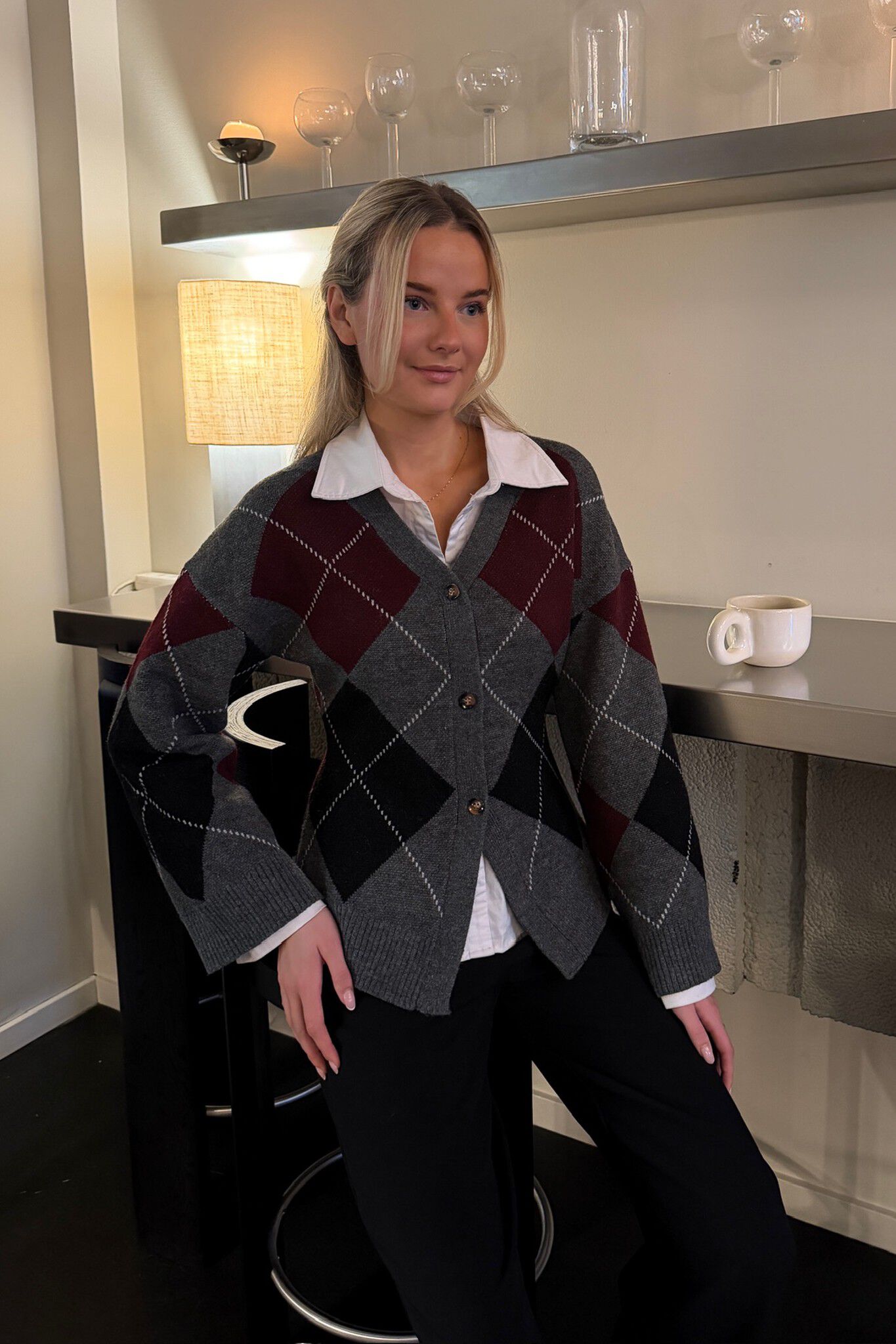 KarmaIC Fitted Cardigan