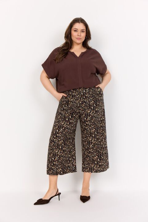 Curvy WA-MELINA 4 Bukser Mørk brun