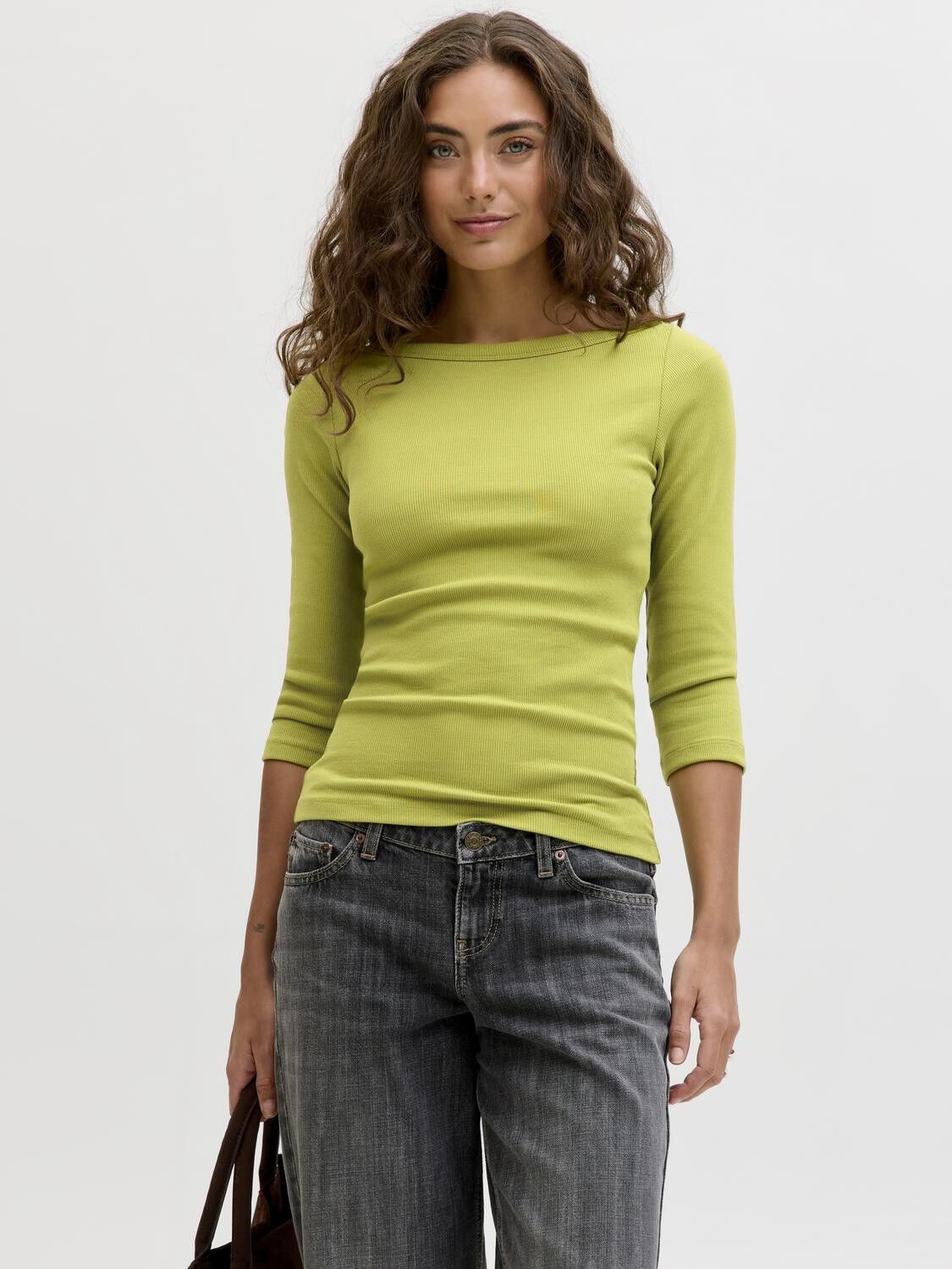 JXFIFI STR 3/4 BOATNECK TOP JRS NOO