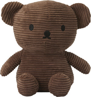 Boris Bear Corduroy Brown - 24 cm