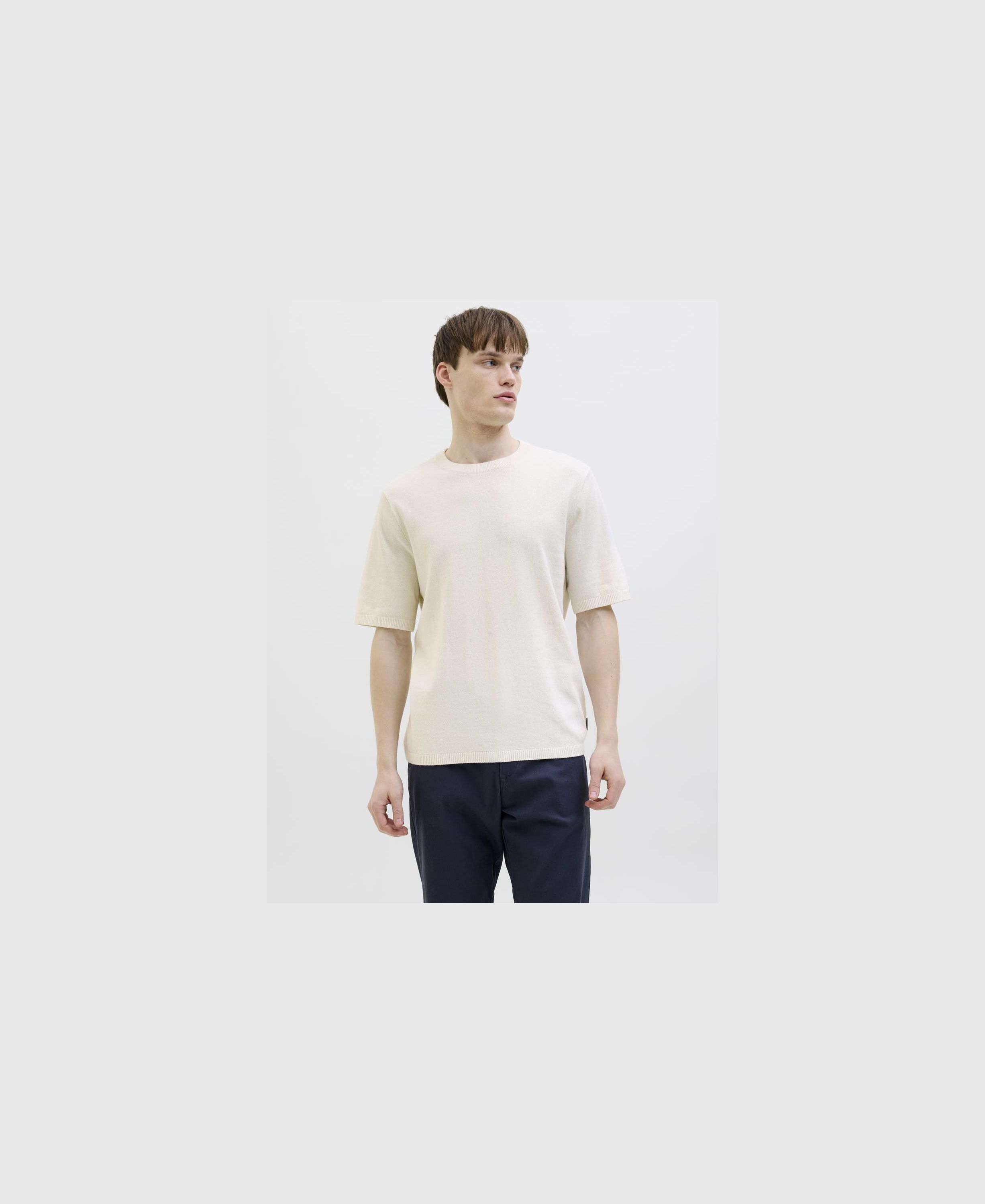 Jrebcallum Knit Crew Neck Ss