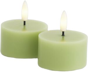 Sille Fyrfadslys 2 stk. sæt, Ø6xH3,4cm