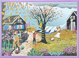 HERE COMES THE RAIN - puslespil med 1000 brikker