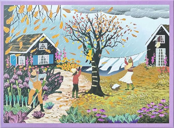 HERE COMES THE RAIN - puslespil med 1000 brikker