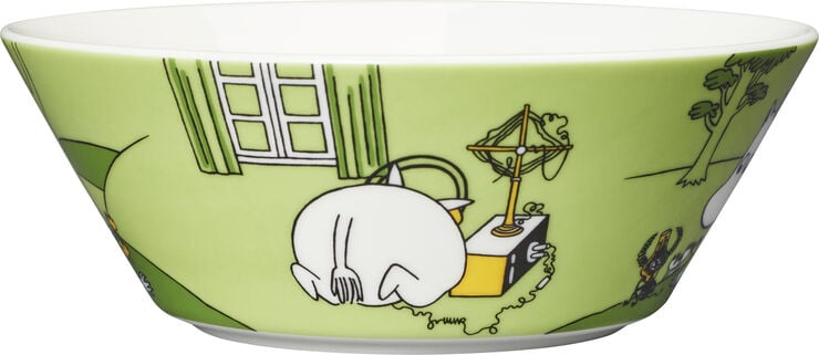 MUMI 15CM SKÅL MUMITROLD GRÆSGRØN