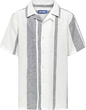 OSJCAIDEN LIFE SS STRIPE LINEN RESO