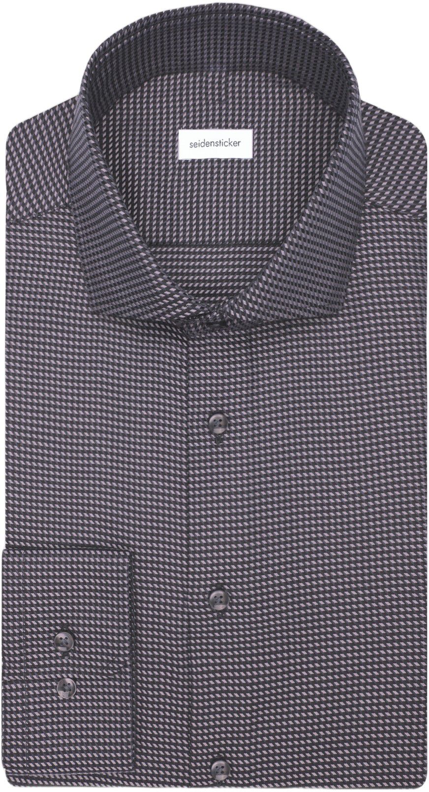 Business shirt Slim 1/1 Kent-Collar Pepita