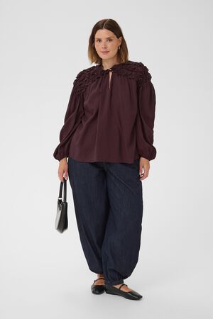 KCnicola Ruffle Shirt
