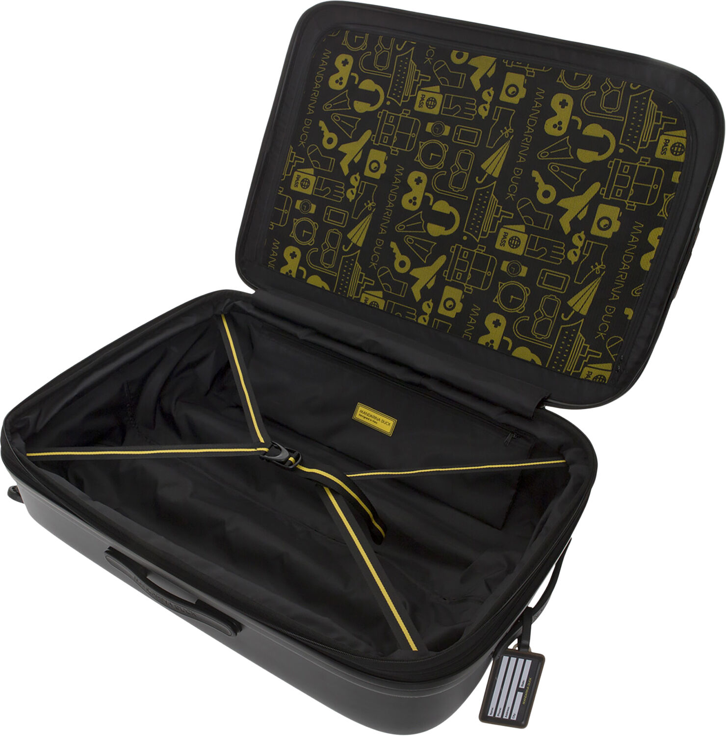 LOGODUCK + TROLLEY LARGE EXP / BLACK