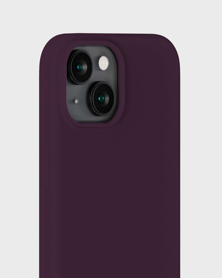 Silicone Case iPhone 14/13 Deep Plum