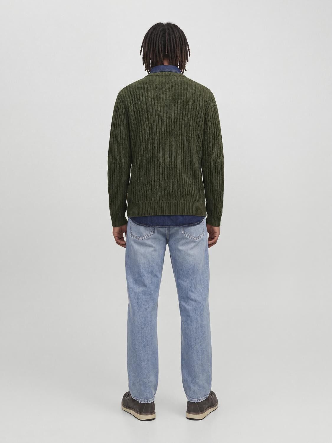 Jjjaxon Knit Crew Neck