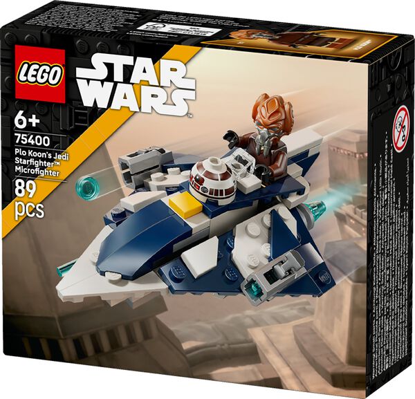 Microfighter af Plo Koons jedi-stjernejager 75400