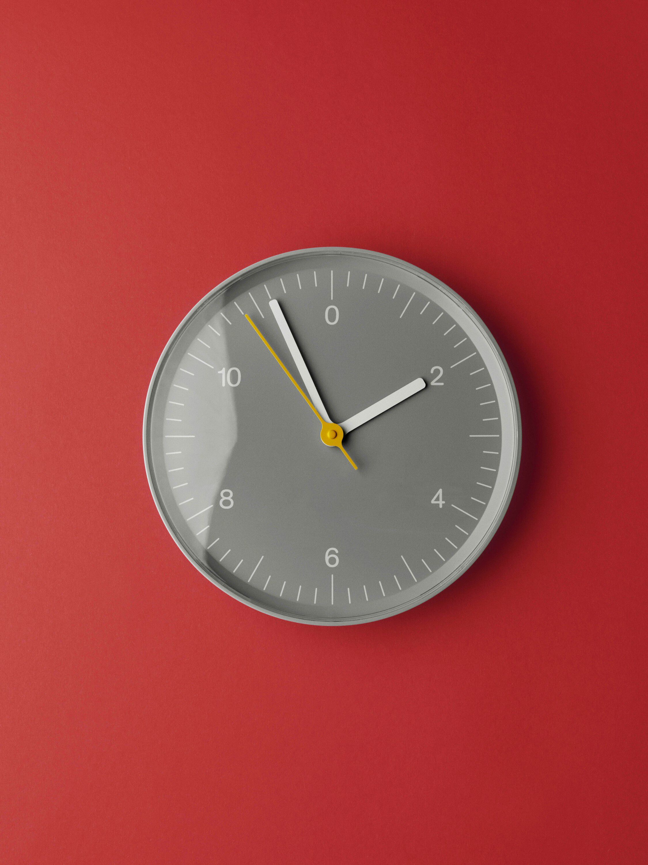 Wall Clock Recycled-Grey