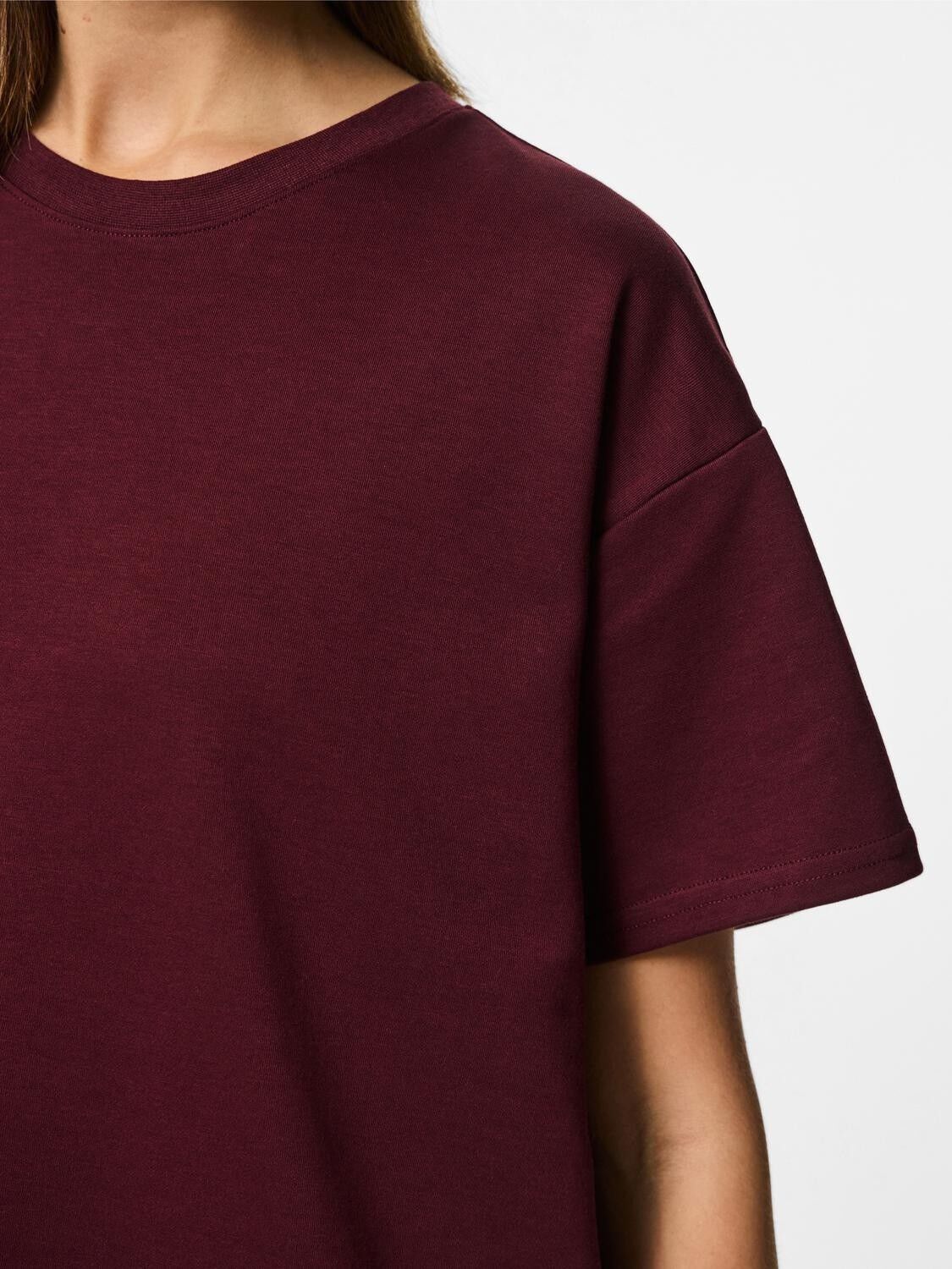 PCSKYLAR SS OVERSIZED TEE JRS NOOS