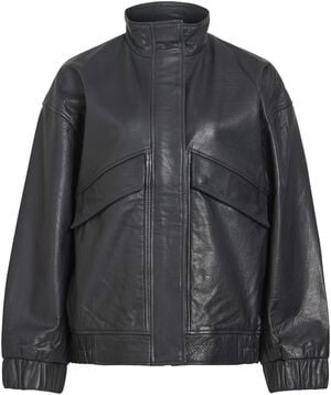 ROUSIMONE L/S OVERSIZED LEATHER JAC