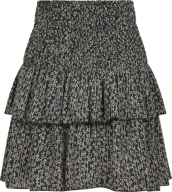 Carin Flower Check Skirt