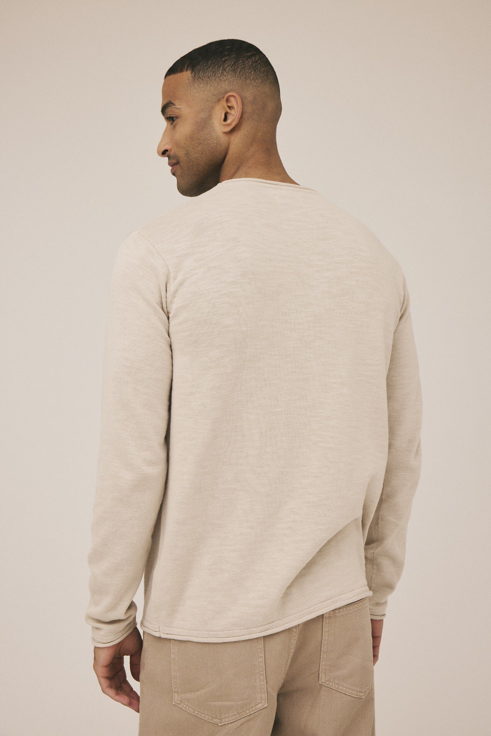 Marseille 1 knit pullover GOTS