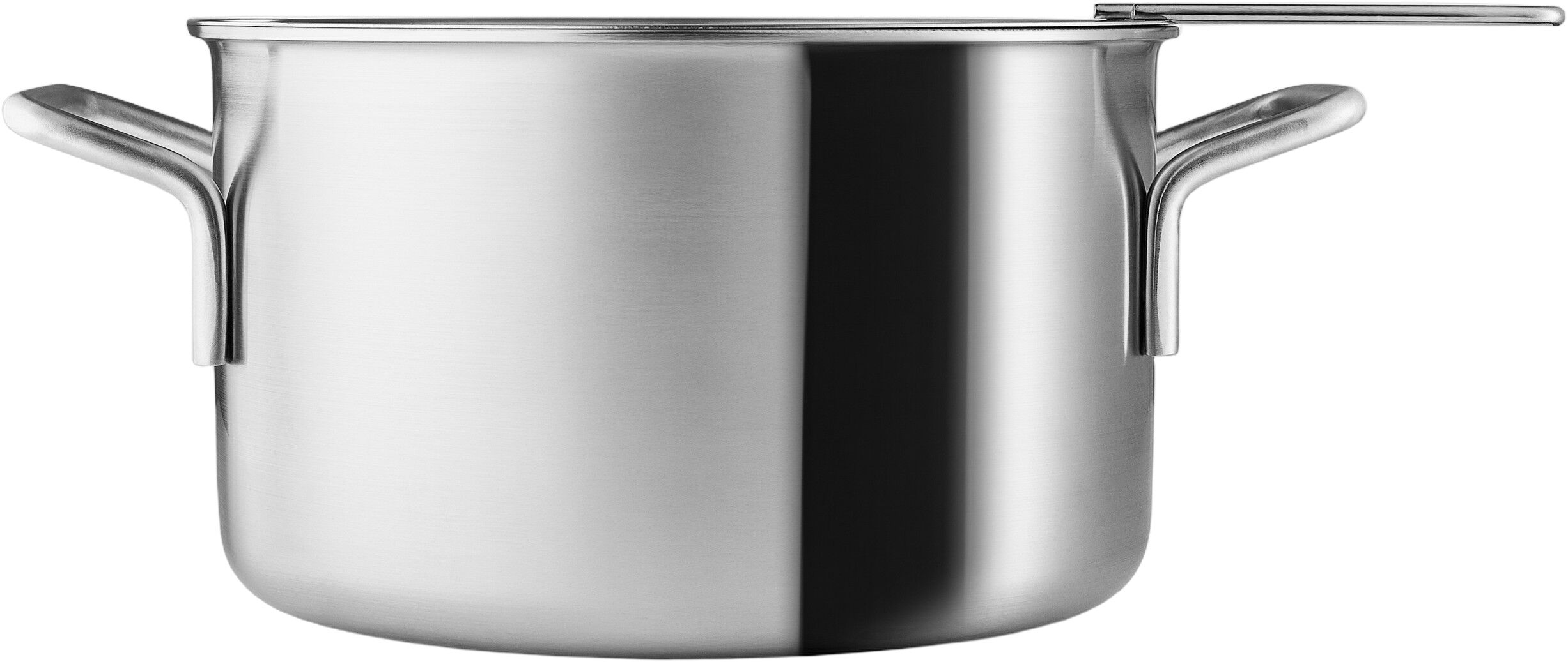 Tallerkenlokk 24 cm rustfritt st&aring;l