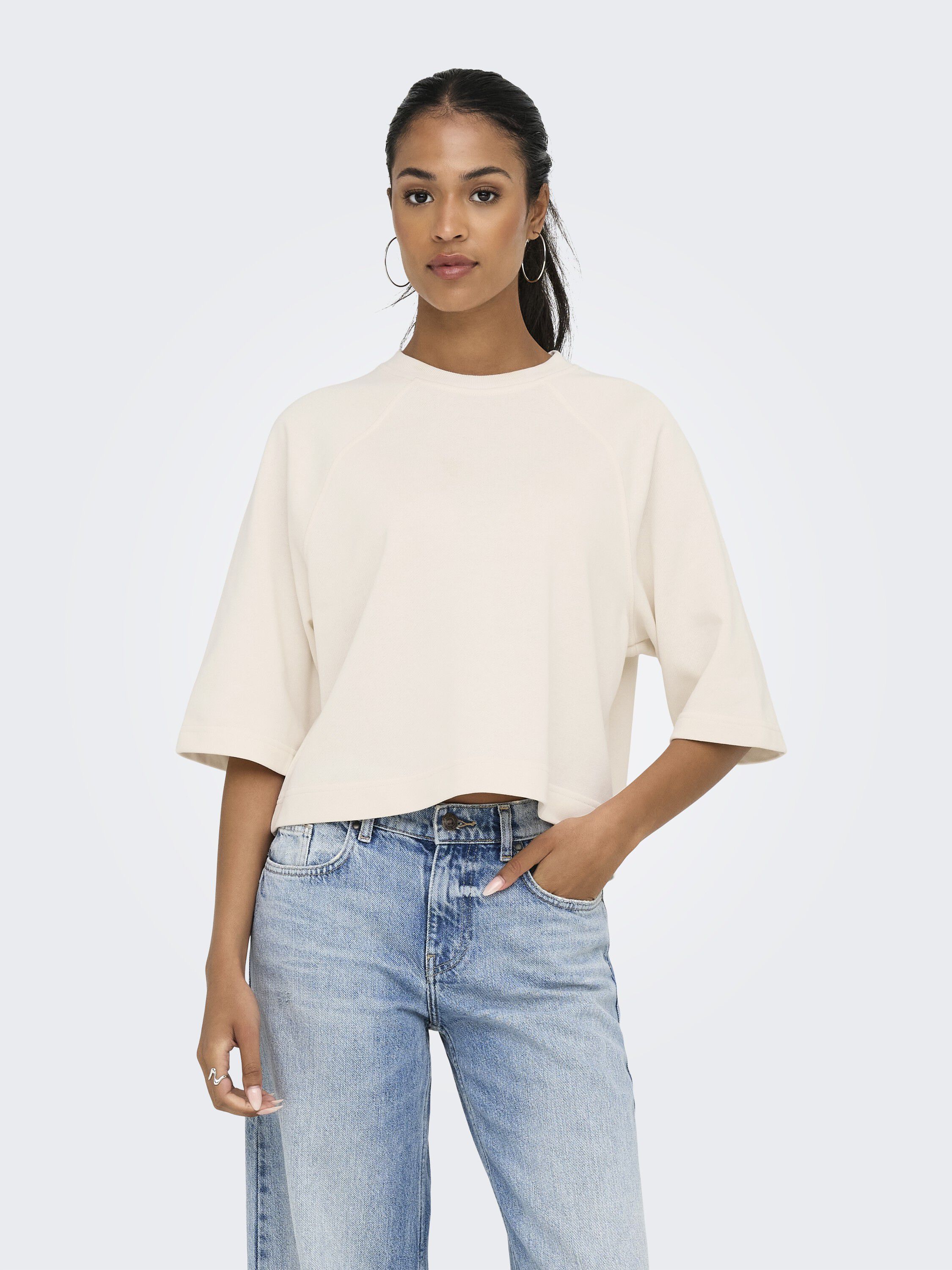 ONLDASIE 2/4 O-NECK RAGLAN UB CS SW