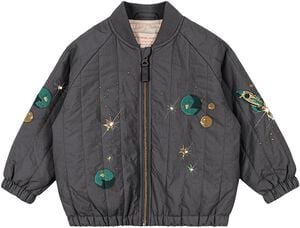 JUNO SEQUIN BOMBER JACKET