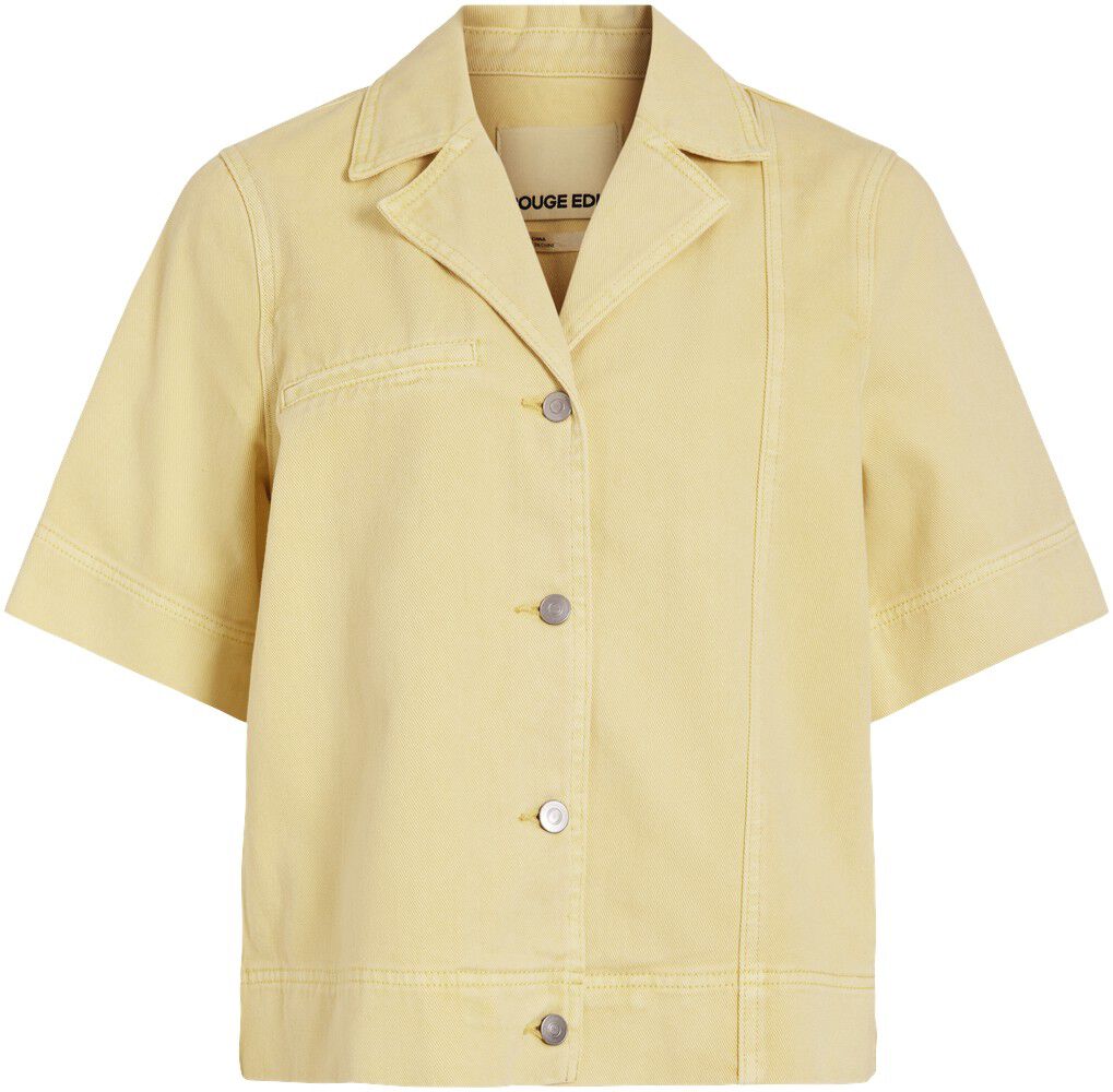 Roujolie 2/4 Resort Collar Denim Shirt