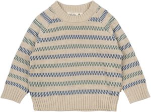 O-Neck Pin Knit Sweater