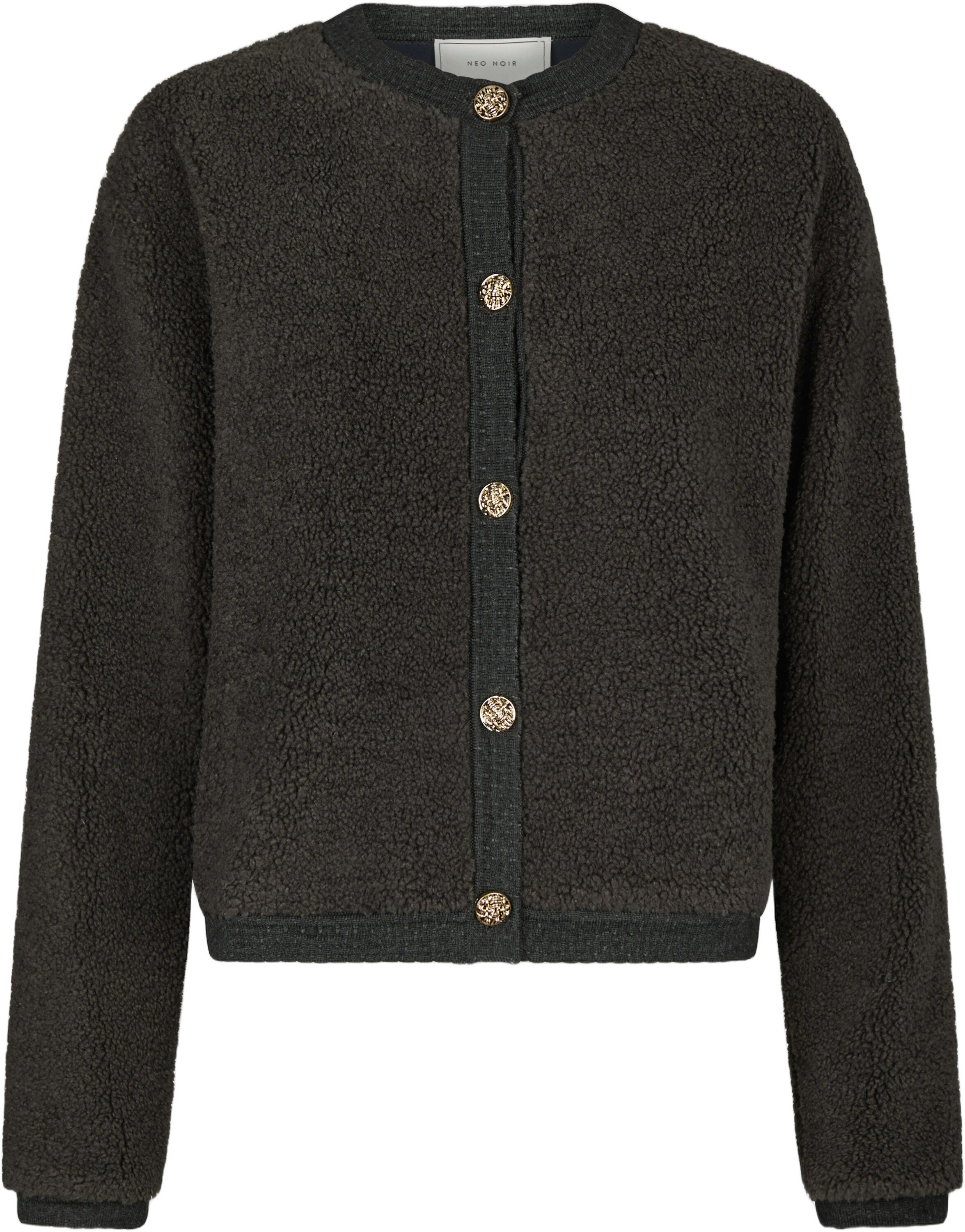 Limo Fluffy Knit Cardigan