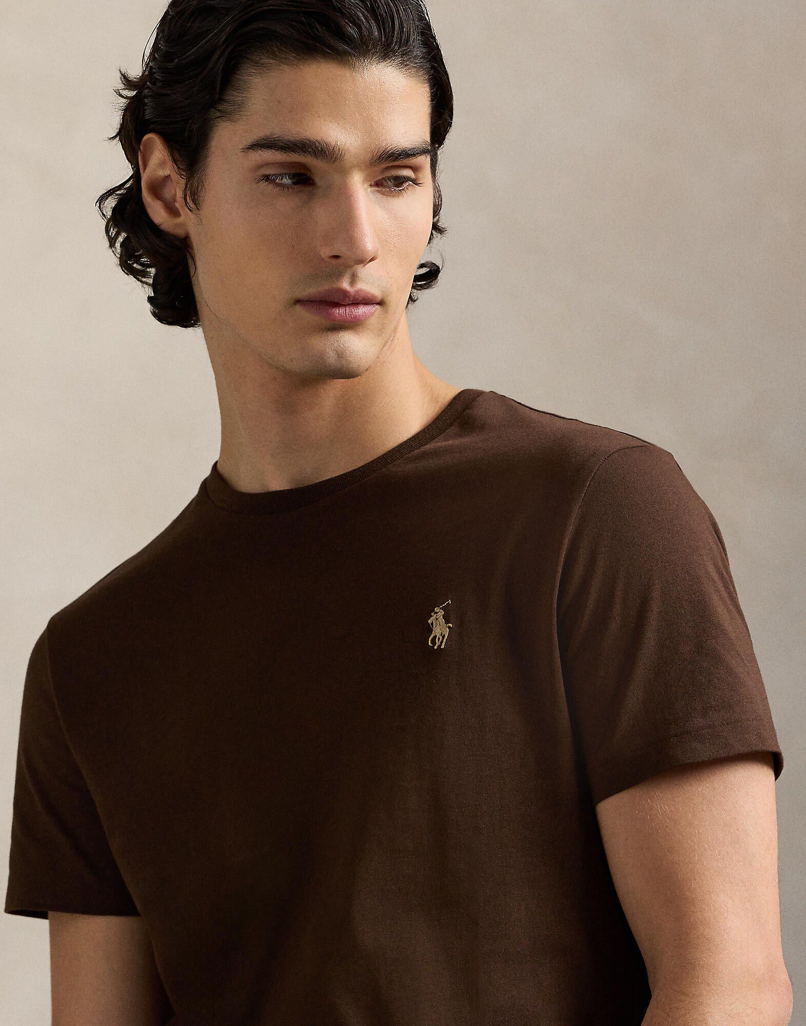 Custom Slim Fit Jersey Crewneck T-Shirt