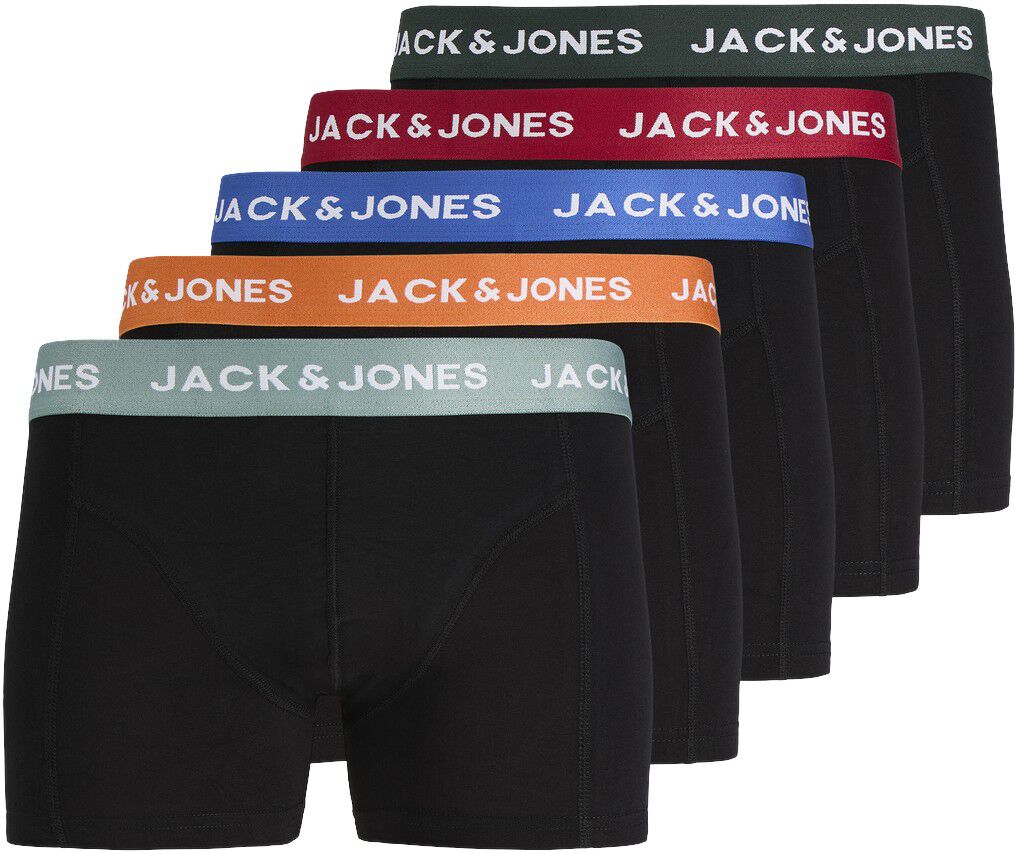 JACGEO SOLID TRUNKS 5 PACK BOX