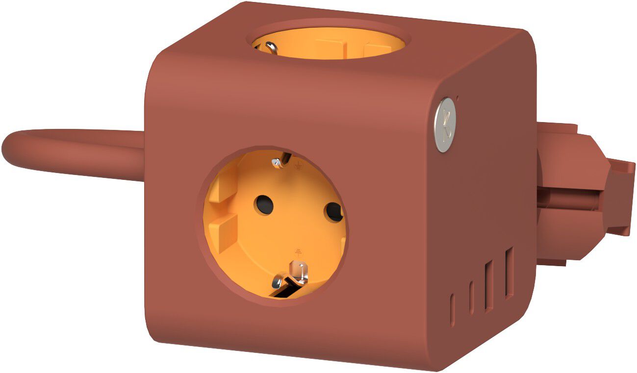 Ampie wired Kraftverk med flere stikkontakter