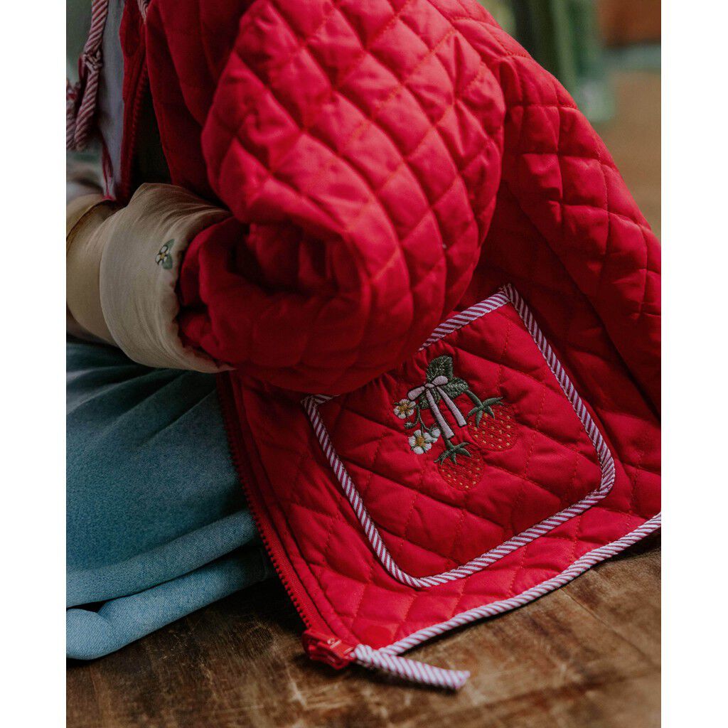 Kota Reversible Strawberry Jacket