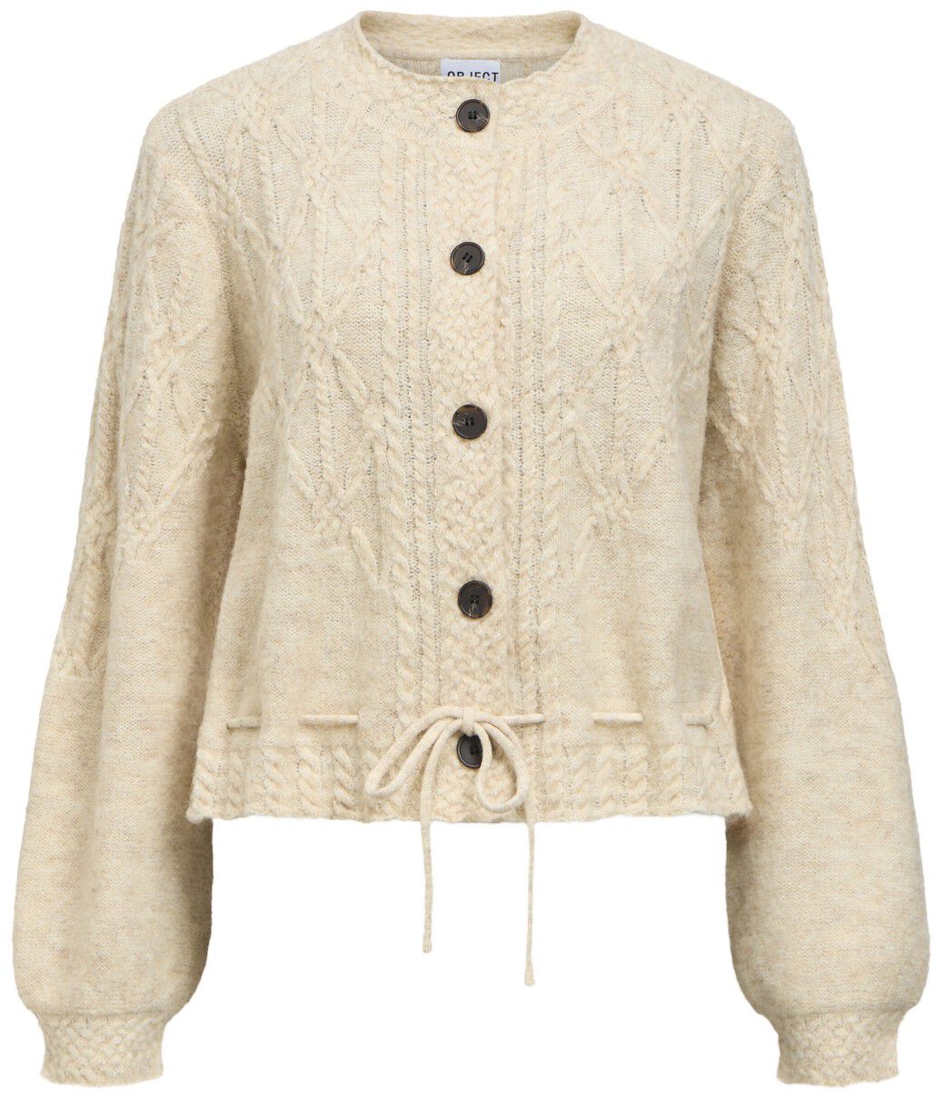 Objgunvi L/S Re Knit Cardigan Noos