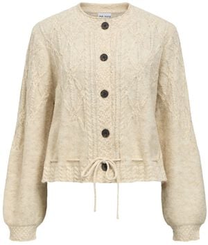 OBJGUNVI L/S RE KNIT CARDIGAN NOOS
