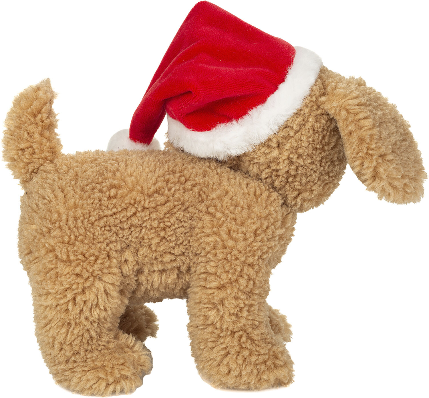 Teddy Hermann - Hund med nissehue 20 cm