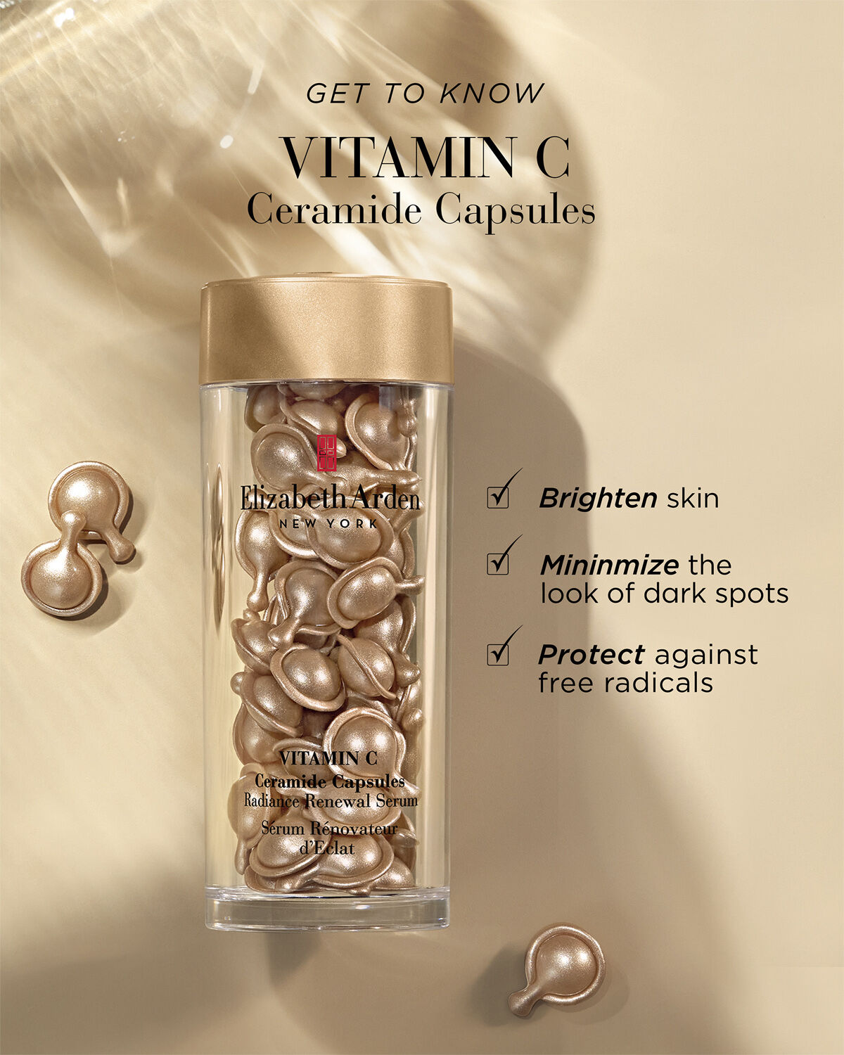 Elizabeth Arden Ceramide Capsules Vitamin C 30pcs 30 STK