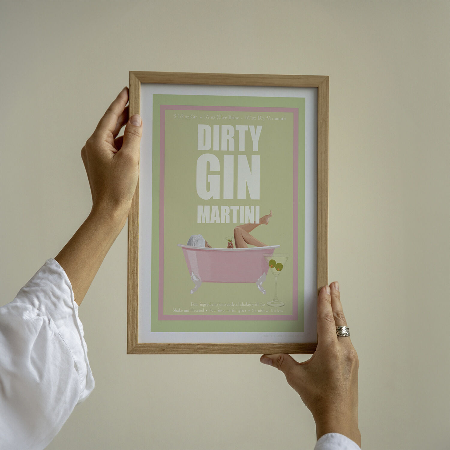 Jenny Liz Rome - Dirty Gin Martini