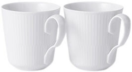 HVID RIFLET 2-PAK KRUS, 28 CL