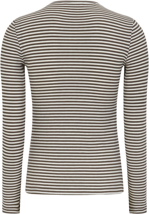 SRFenja Stripe O-neck Top