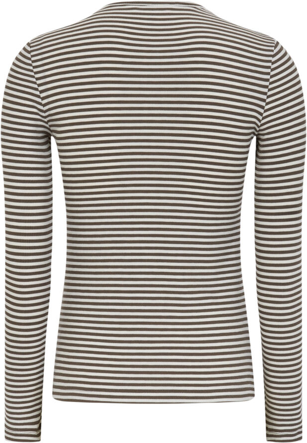 SRFenja Stripe O-neck Top