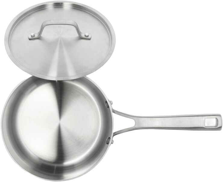 Kasserolle med lokk Divette 3,3 liter 20 cm Silver metallic