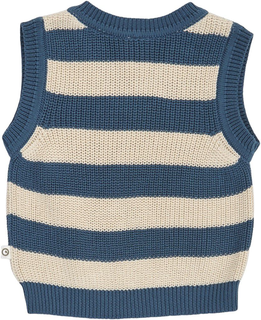 Strikket Stripe Vest Baby